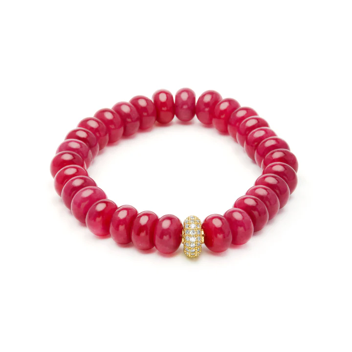 Pulsera Piedras Rojas Luxenter — Martínez Joyeros Alcalá